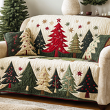 Golden Spruce Quilted Sofa Cover NCU0DK10804