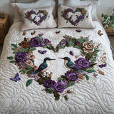 Hummingbird Quilted Bedding Set NCU0VT107