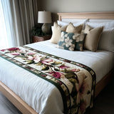 Magnolia Quilted Bed Runner NCU0VT215