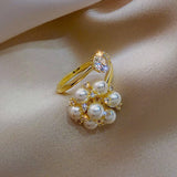 Adjustable Pearl Accent Ring