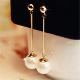 Handcrafted Luxurious Pearl Drop Earrings
