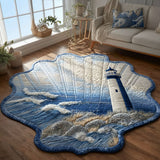 Harbor Light Glow Custom Shape Area Rug NCU0PT11667