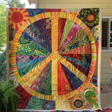 Hippie Sunbeam Quilted Blanket NCU0PT091