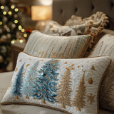 Holiday Forest Quilted Bedding Pillow Case NCU0DV7561
