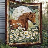 Horse Haven Quilted Blanket NCU0PT651