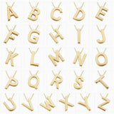 Personalized Gold Initial Pendant Necklace