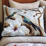 Ivory Whisper Wings Quilted Bedding Pillow Case NCU0NT6211