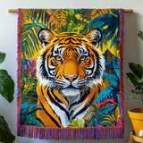 Jungle King Woven Sofa Blanket NCU0DV3896