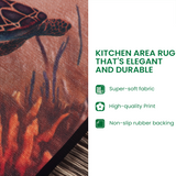 The Gentle Shell Kitchen Area Rug NCU0PT10019