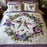 Hummingbird Quilted Bedding Set NCU0VT107