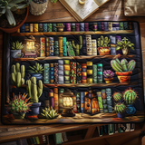 Library Cactus Quilted Place Mat NCU0PD130