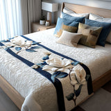 Magnolia Quilted Bed Runner NCU0VT215