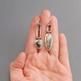 Chic Long Punk Earrings Crafted from Premium Metal