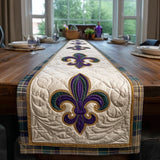 Mardi Gras Quilted Table Runner NCU0VT372