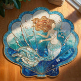 Mermaid Calm Custom Shape Area Rug NCU0DV9651