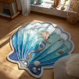 Mermaid Lagoon Custom Shape Area Rug NCU0DV9647