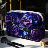 Midnight Rose Quilted Makeup Bag NCU0DV7739