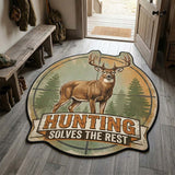 Mountain Sanctuary Custom Shape Area Rug NCU0HH1990