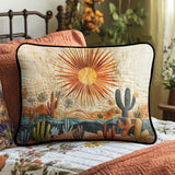 Sunrise Cactus Quilted Bedding Pillow Case NCU0VH4120