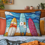 Surf Retreat Quilted Bedding Pillow Case NCU0VL1839