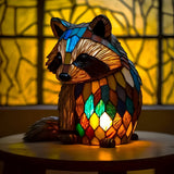 Raccoon Lamp