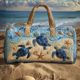 Ocean Turtles Quilted Duffle Bag NCU0NT10024