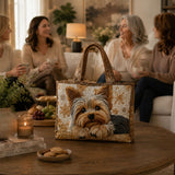 Quilted Tote Bag - Adorable Yorkshire