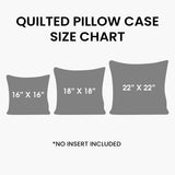 Fall Glow Quilted Bedding Pillow Case NCU0NT9305