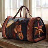 Prairie Horse Quilted Duffle Bag NCU0XD406