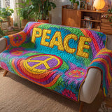 Hippie Quilted Sofa Cover NCU0VT292