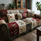 Rustic Meadow Grace Quilted Sofa Cover NCU0PT11436