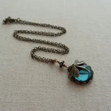 Retro Dragonfly Pendant Necklace