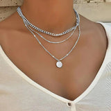 Necklace with Gold and Silver Plating
