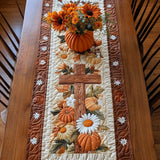 Sacred Gathering Quilted Table Runner NCU0NT9017