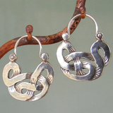 Stylish Geometric Metal Earrings