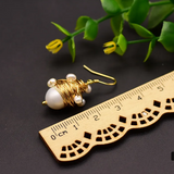Artisan Rice Bead Earrings