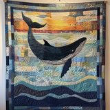 Sea Giant's Journey Quilted Blanket NCU0DV100
