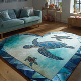 Sea Guardian Custom Shape Area Rug NCU0DV9615