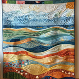Seafoam Serenity Quilted Blanket NCU0PT327