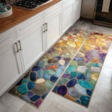 Shoreline Calm Kitchen Area Rug NCU0DK11812