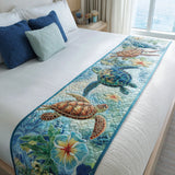 Shoreline Strider Quilted Bed Runner NCU0PT8567