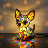 Chihuahua Lamp in a Sitting Pose