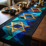 Six Pointed Quilted Table Runner NCU0NT12019