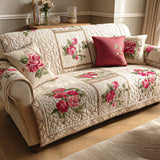 Soft Garden Quilted Sofa Cover NCU0TD2399