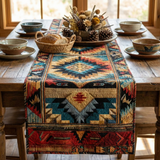 Southwestern Starburst Quilted Table Runner NCU0XD1830