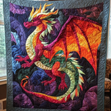 Starfire Dragon Quilted Blanket NCU0DV539