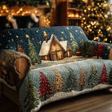 Starry Night Cabin Quilted Sofa Cover NCU0TV879