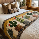 Cactus Quilted Bed Runner NCU0VT224