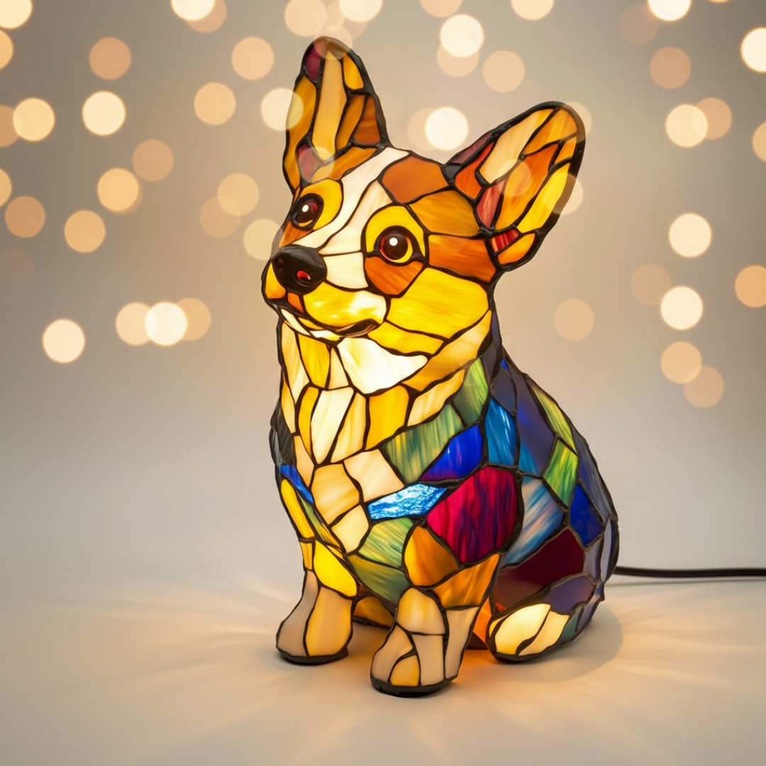 Corgi Lamp
