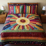 Sunshine 3-Piece Quilted Bedding Set NCU0VT79